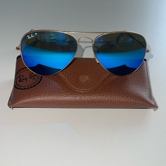 Ray-Ban Aviator Flash Sunglasses - Picture 2 of 6